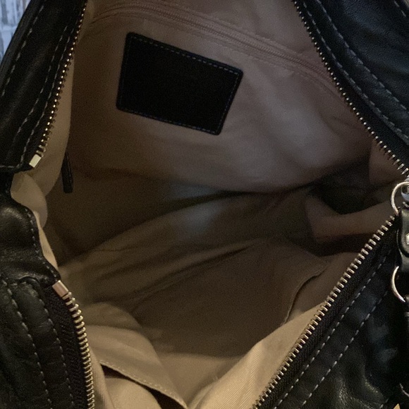 Coach Zoe Leather Shoulder Bag 14707 - Picture 11 of 13